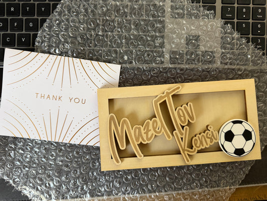 Custom occasion money holder