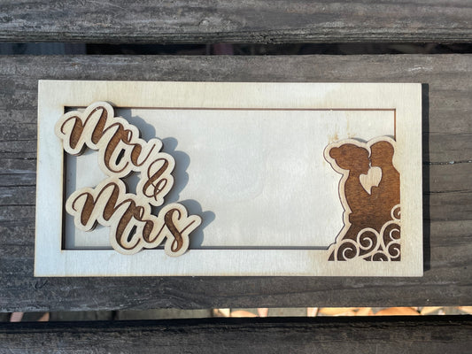 Personalized Wedding Money Envelope